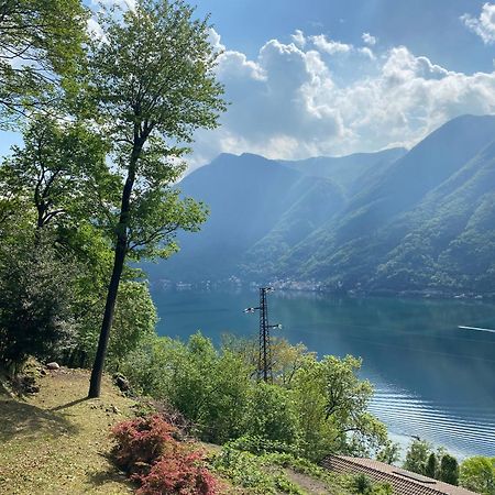 Tra Lago E Montagna Baita La Morena Nesso Kültér fotó