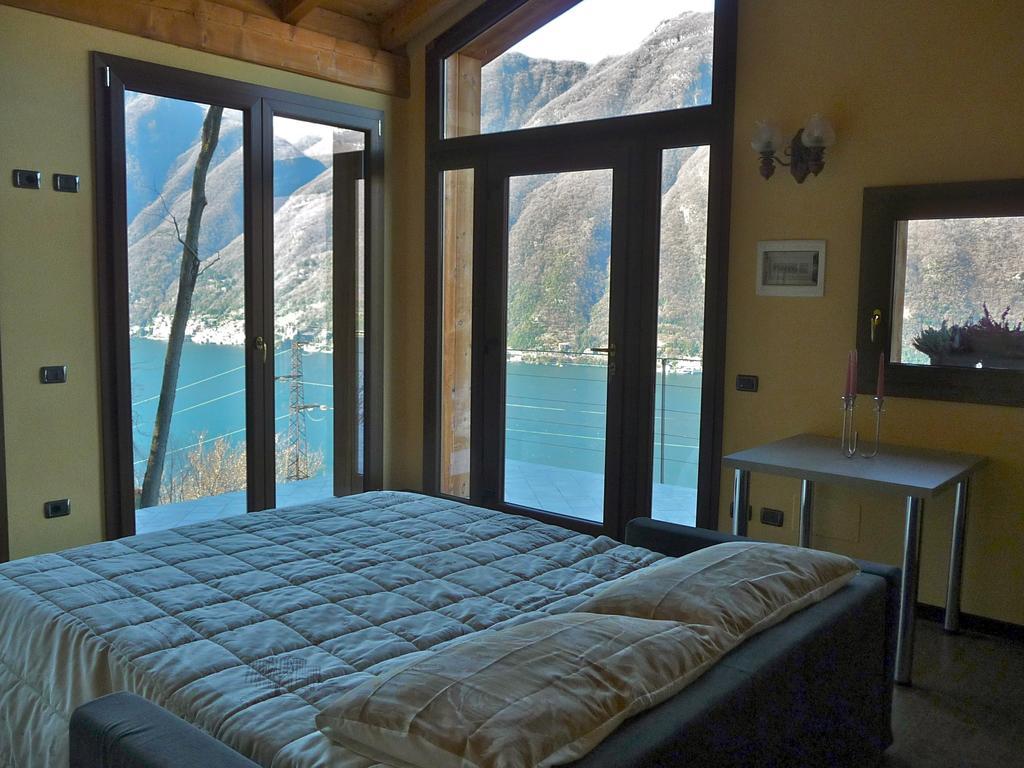Tra Lago E Montagna Baita La Morena Nesso Kültér fotó