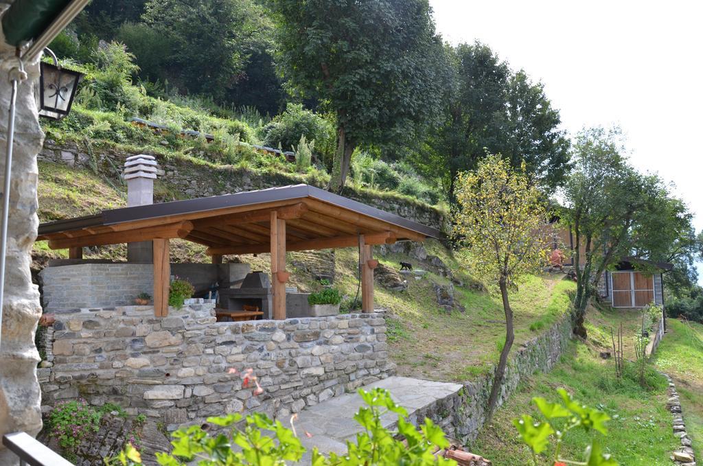 Tra Lago E Montagna Baita La Morena Nesso Kültér fotó