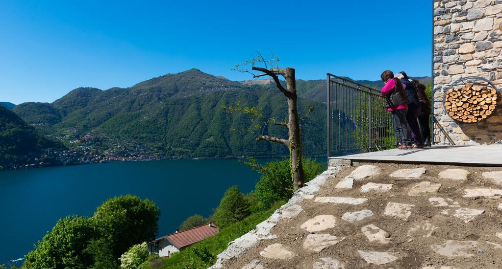 Tra Lago E Montagna Baita La Morena Nesso Kültér fotó