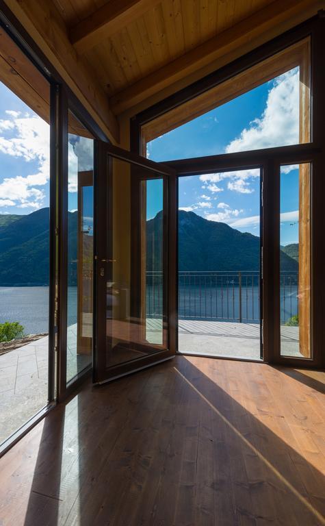 Tra Lago E Montagna Baita La Morena Nesso Kültér fotó