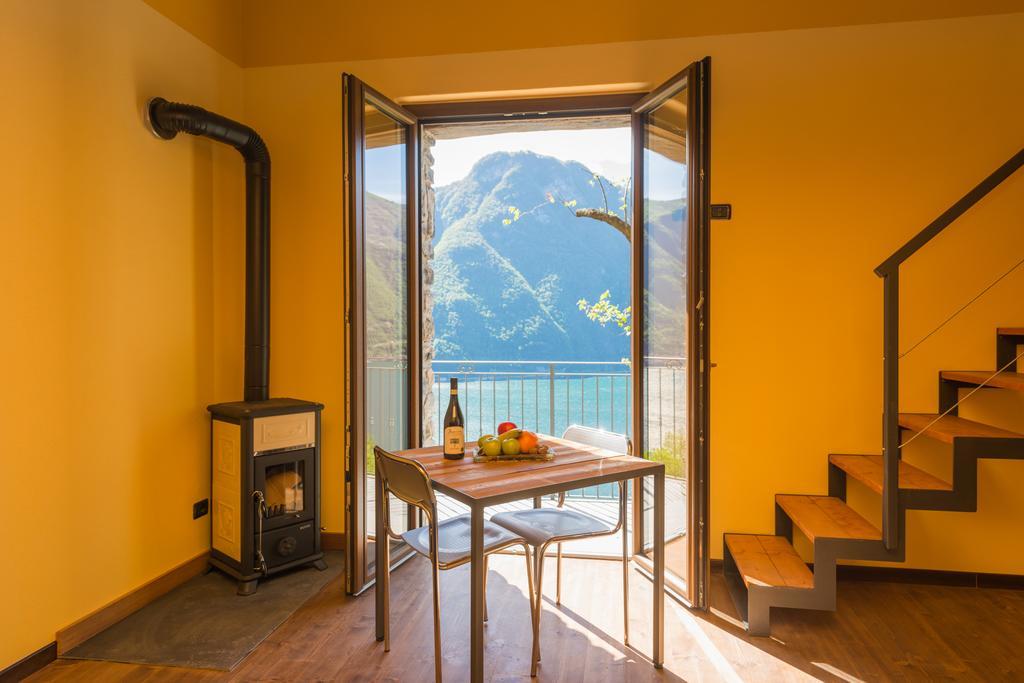 Tra Lago E Montagna Baita La Morena Nesso Kültér fotó